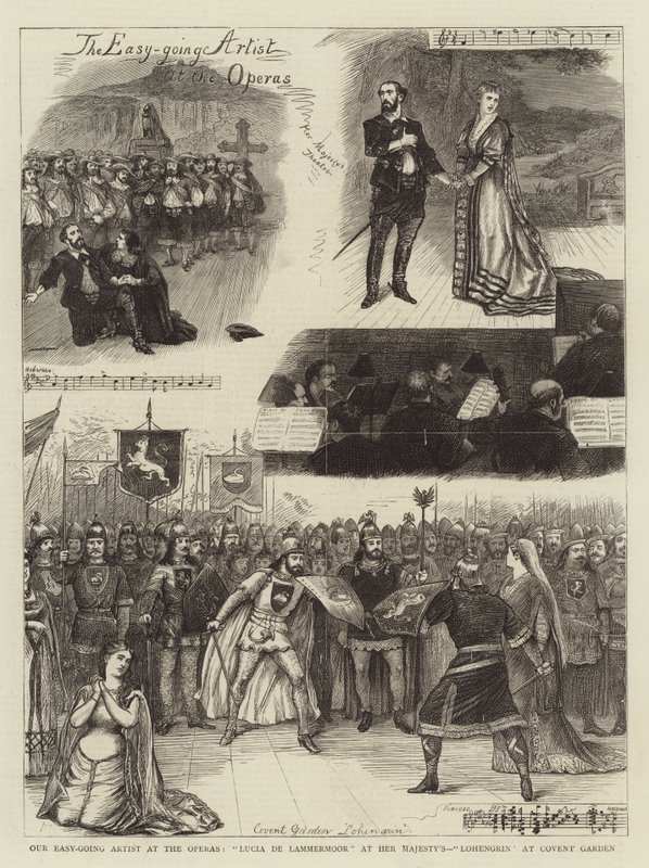 Vår lättsamma artist på operorna, Lucia de Lammermoor på Her Majesty