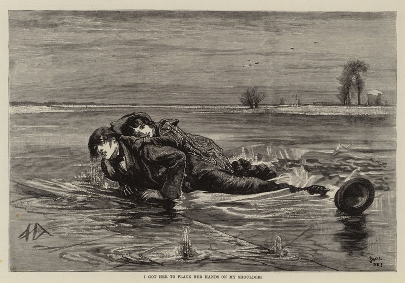 Illustration till Thirlby Hall, av W E Norris av William Small