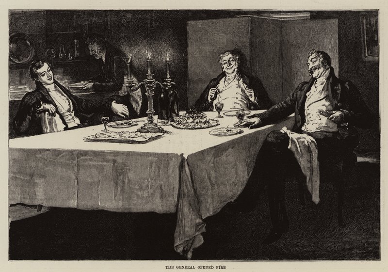 Illustration för Thirlby Hall, av W E Norris av William Small