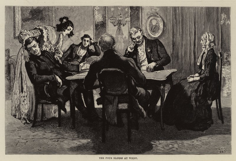 Illustration för Thirlby Hall, av W E Norris av William Small