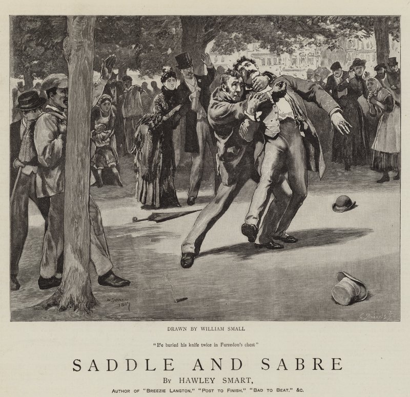 Sadel och sabel av William Small