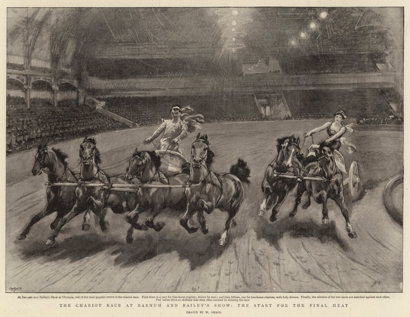 Chariot Race på Barnum och Bailey