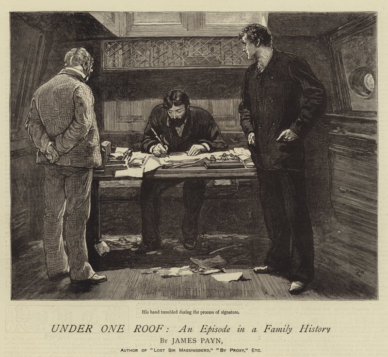 Under ett tak, en episod i en familjehistoria av William Small