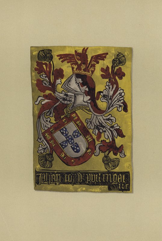 Johannes II, kung av Portugal, 1482-c 1484 och 1488-1495 (chromolitho) av William St John Hope