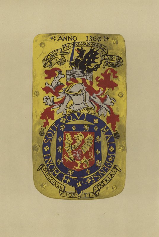 Sir Frank van Hale, c 1359-c 1376 (chromolitho) av William St John Hope