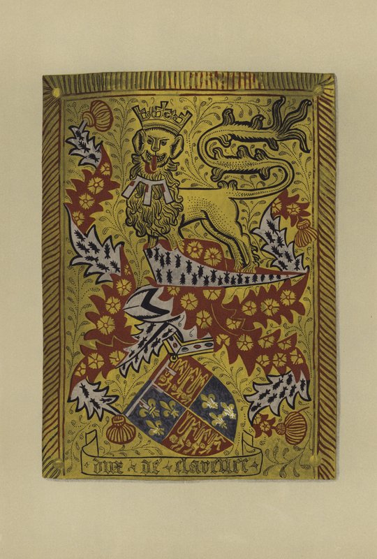 Sir George Plantagenet, jarl av Warwick och Salisbury, och hertig av Clarence, 1461-1477-8 (chromolitho) av William St John Hope