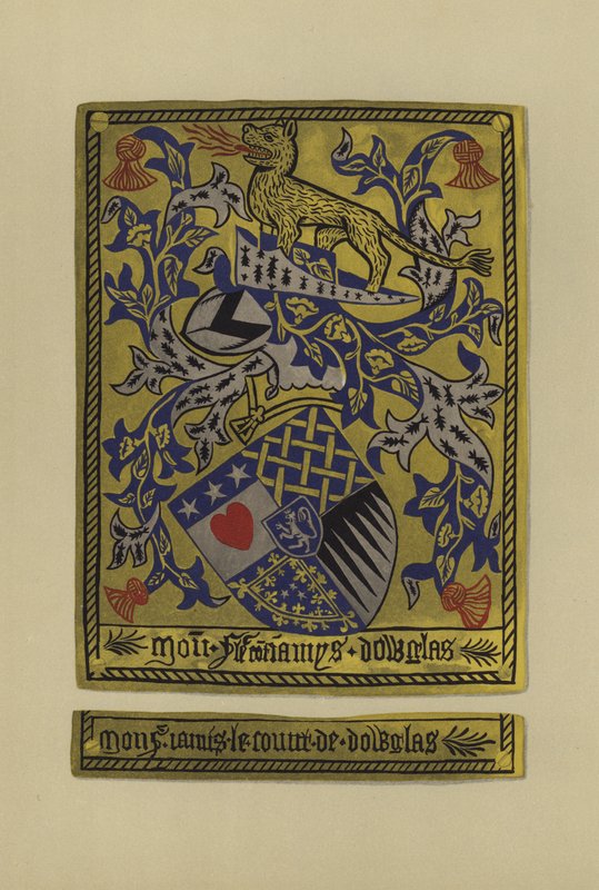 Sir James Douglas, earl av Douglas och Avondale, 1461-1488 (chromolitho) av William St John Hope