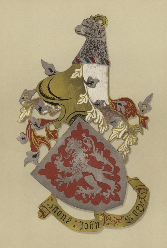 Sir John Grey, jarl av Tankerville, c 1419-1421 (chromolitho) av William St John Hope