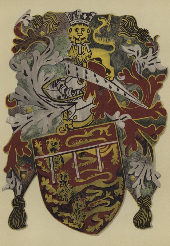 Sir John Mowbray, jarl av Surrey och Warenne, hertig av Norfolk och jarlmarskalk, 1472-1475-6 (chromolitho) av William St John Hope