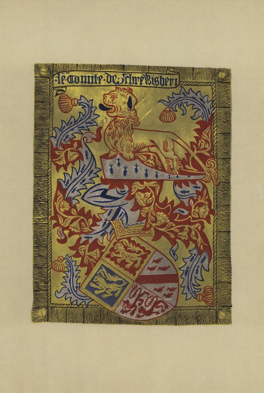 Sir John Talbot, jarl av Shrewsbury och Waterford, 1424-1453 (chromolitho) av William St John Hope