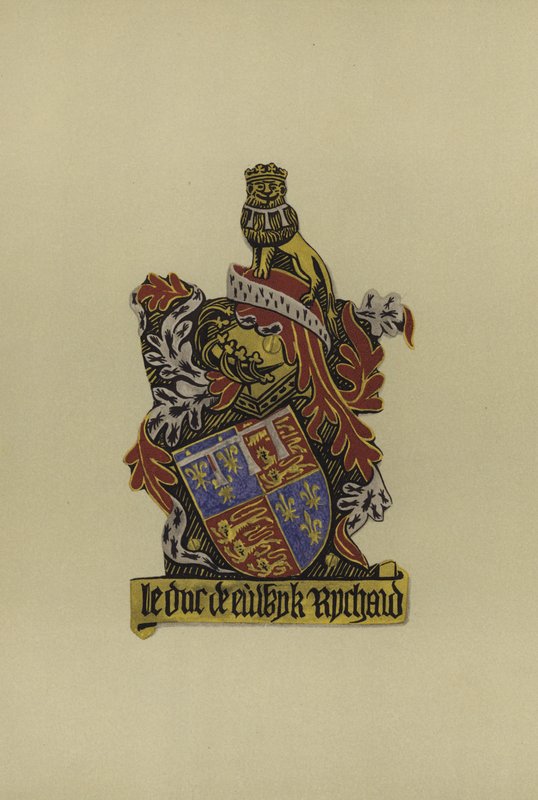 Sir Richard Plantagenet, hertig av York, 1475-1483 (chromolitho) av William St John Hope