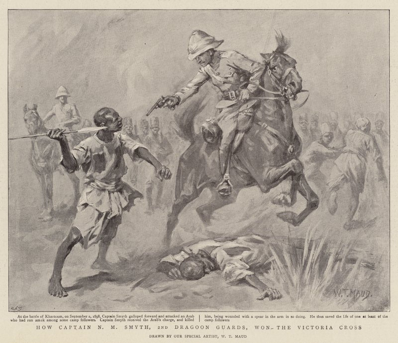 Hur kapten N M Smyth, 2nd Dragoon Guards, vann Victoriakorset av William T. Maud