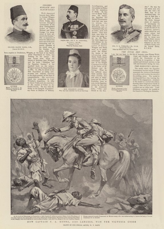Hur kapten P A Kenna, 21st Lancers, vann Victoria Cross av William T. Maud