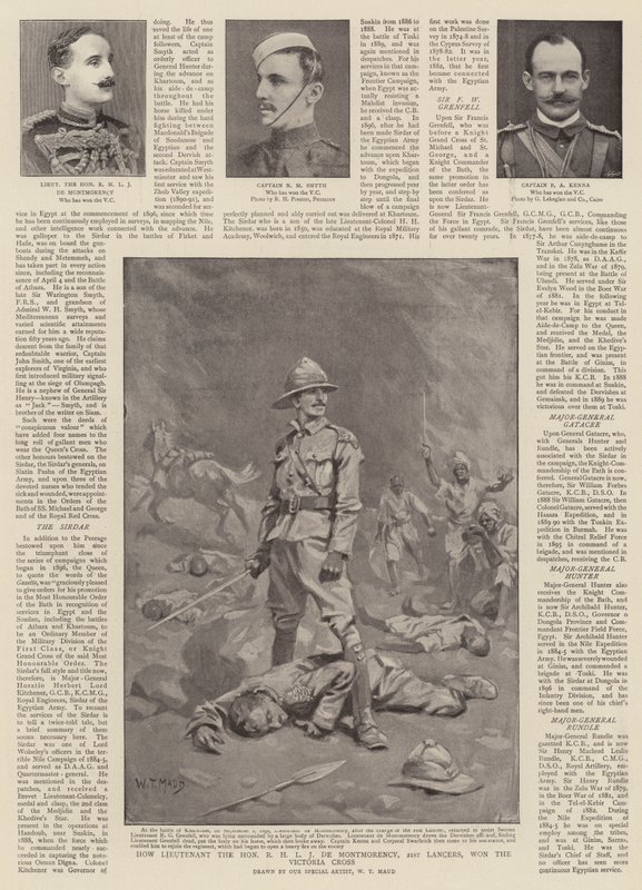 Hur löjtnant den ärade R H L J De Montmorency, 21st Lancers, vann Victoria Cross av William T. Maud