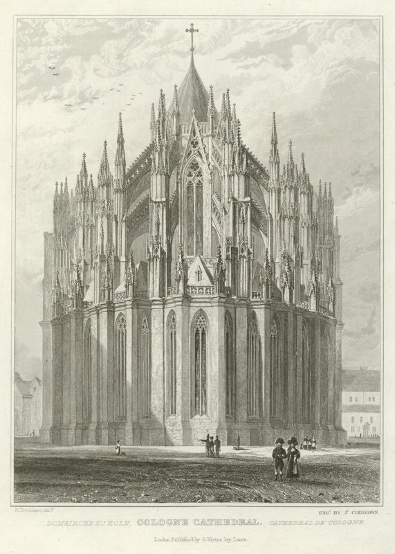 Kölnerdomen av William Tombleson