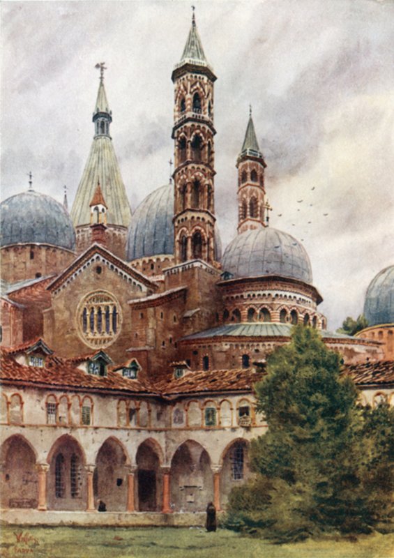 Padua. S. Antonio (färgfoton) av William Wiehe Collins