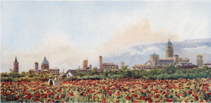 Ravenna (färg litho) av William Wiehe Collins