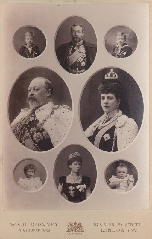 Kungliga porträtt av William and Daniel Downey