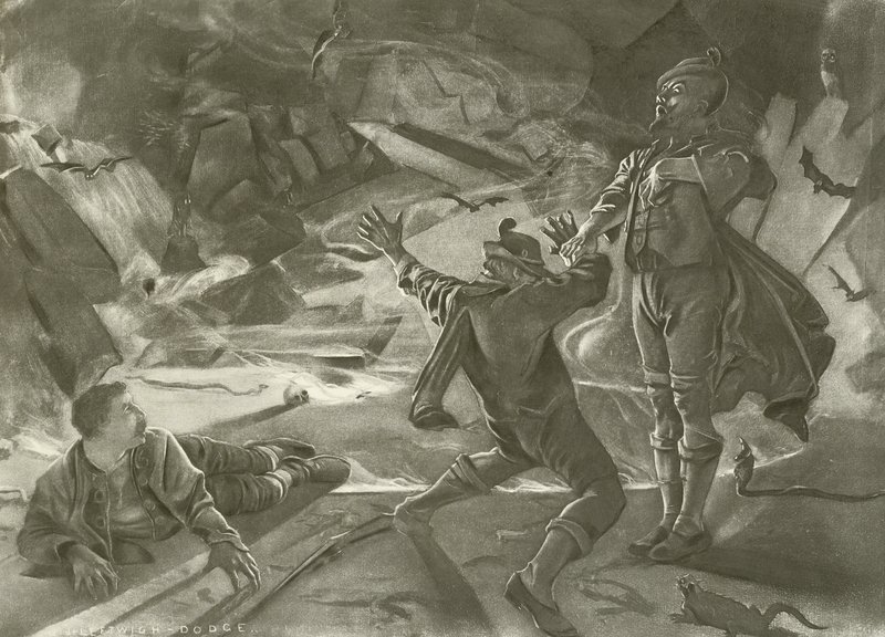 Der Freischutz, akt II sista scenen (gravyr) av William de Leftwich Dodge