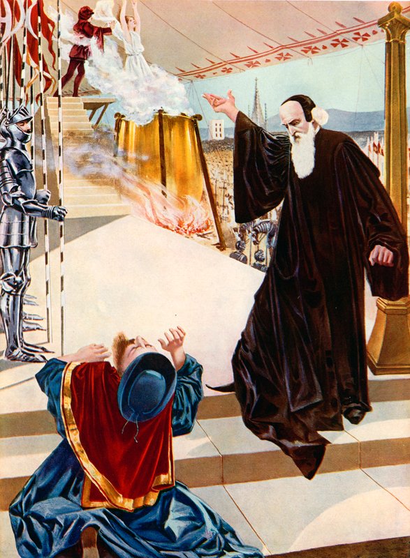 Judinnan, sista akten och scenen av William de Leftwich Dodge