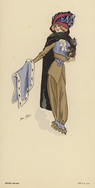 Vintermoden 1910-1911 av Xavier Sager