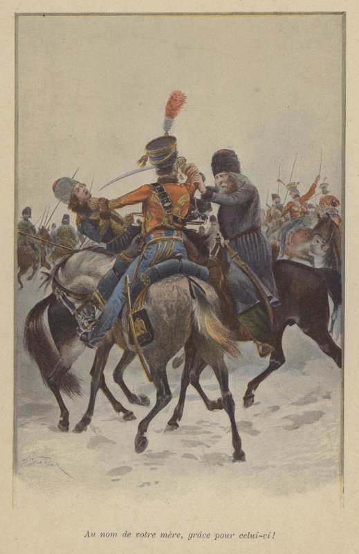 Kavalleriets engagemang under Napoleons invasion av Ryssland, 1812 av after Paris