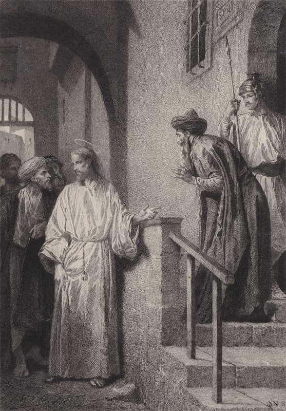 Jesu moder och bröder av after Albert Robida