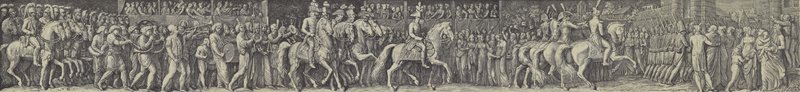 Fransmännens intåg i Milano, 14 maj 1796 av after Andrea Appiani the Elder
