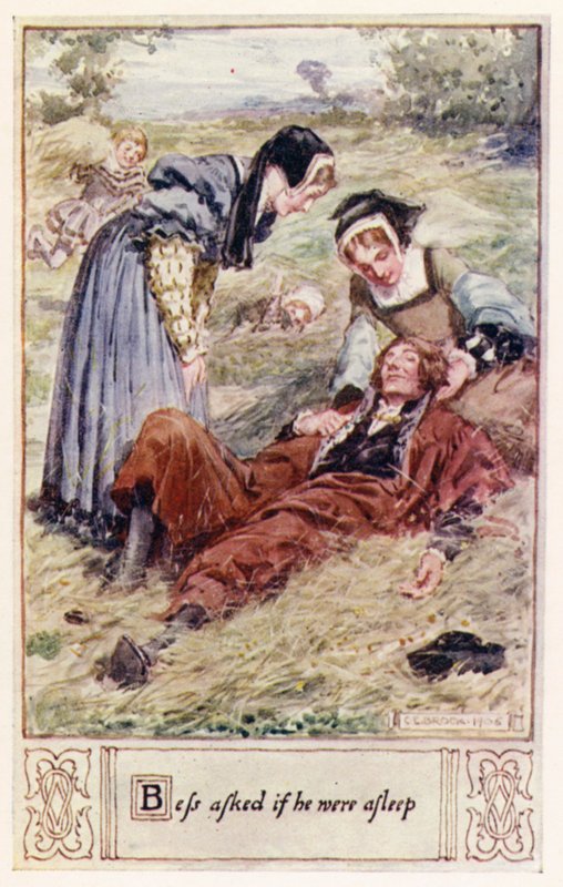 Bess frågade om han sov av after Charles Edmund Brock