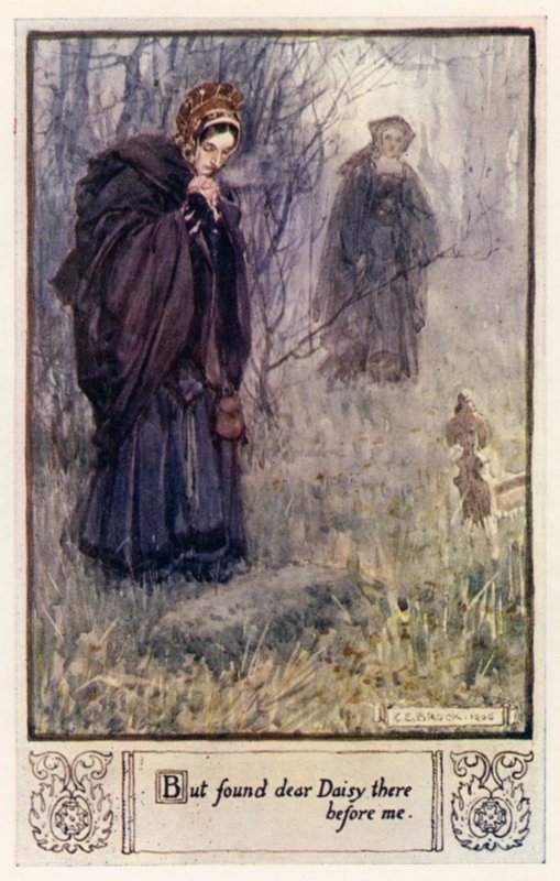 Men hittade kära Daisy där före mig av after Charles Edmund Brock