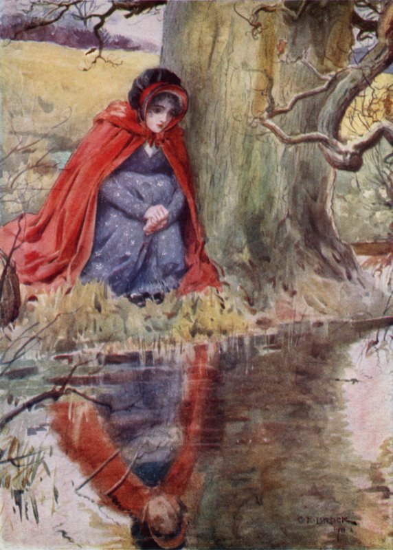Hetty Sorrel vid poolen av after Charles Edmund Brock