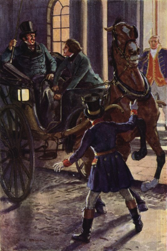 Illustration för Nicholas Nickleby av after Charles Edmund Brock