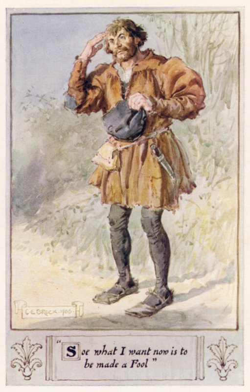 Så vad jag vill nu är att göras till en dåre av after Charles Edmund Brock
