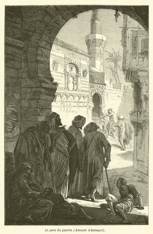 De fattigas bröd, Arnaud dAndilly av after Emile Antoine Bayard