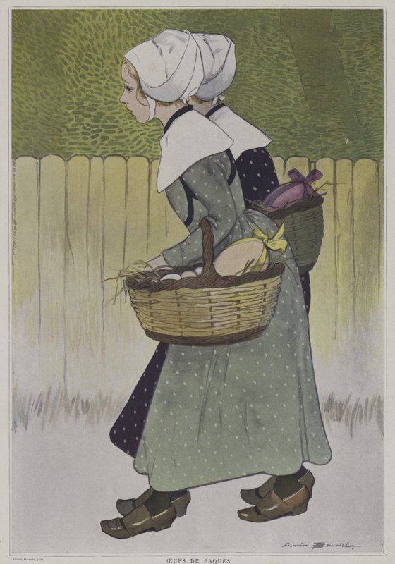 Påskägg av after Firmin Bouisset