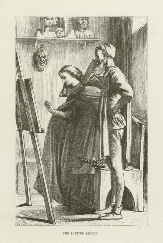 Illustration för Romola av George Eliot av after Frederic Leighton