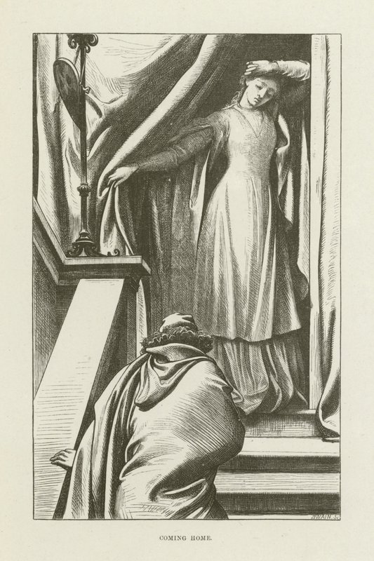 Illustration för Romola av George Eliot av after Frederic Leighton