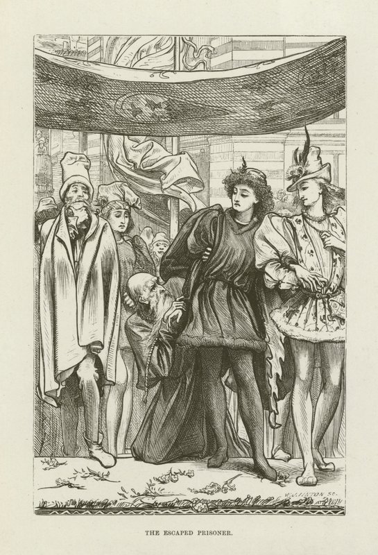 Illustration för Romola av George Eliot av after Frederic Leighton
