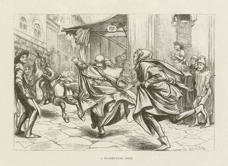 Illustration för Romola av George Eliot av after Frederic Leighton
