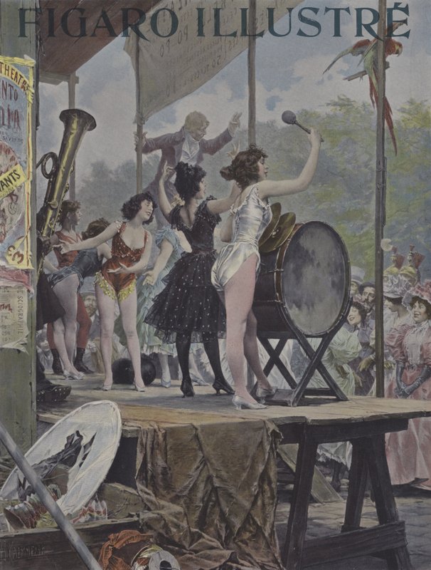 Paraden. Omslag till Le Figaro Illustre, november 1897 av after Frederik Hendrik Kaemmerer