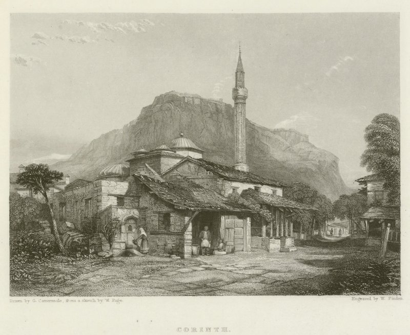 Korinth av after George Cattermole