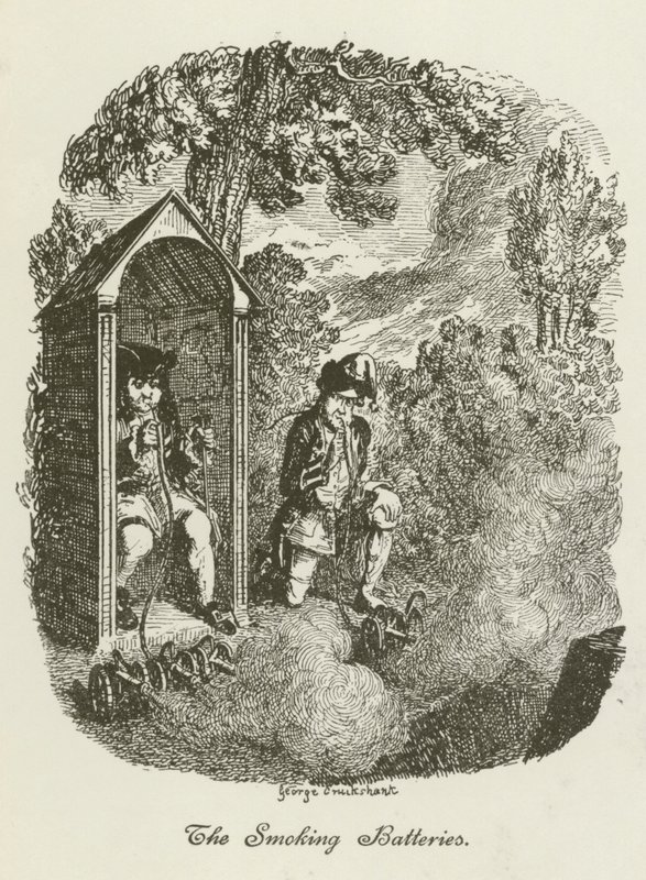 Illustration för Tristram Shandy av after George Cruikshank