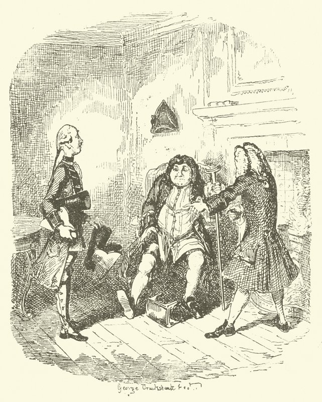 Illustration för Tristram Shandy av after George Cruikshank