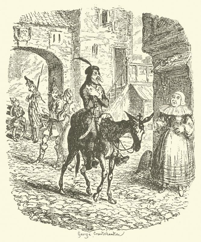 Illustration för Tristram Shandy av after George Cruikshank