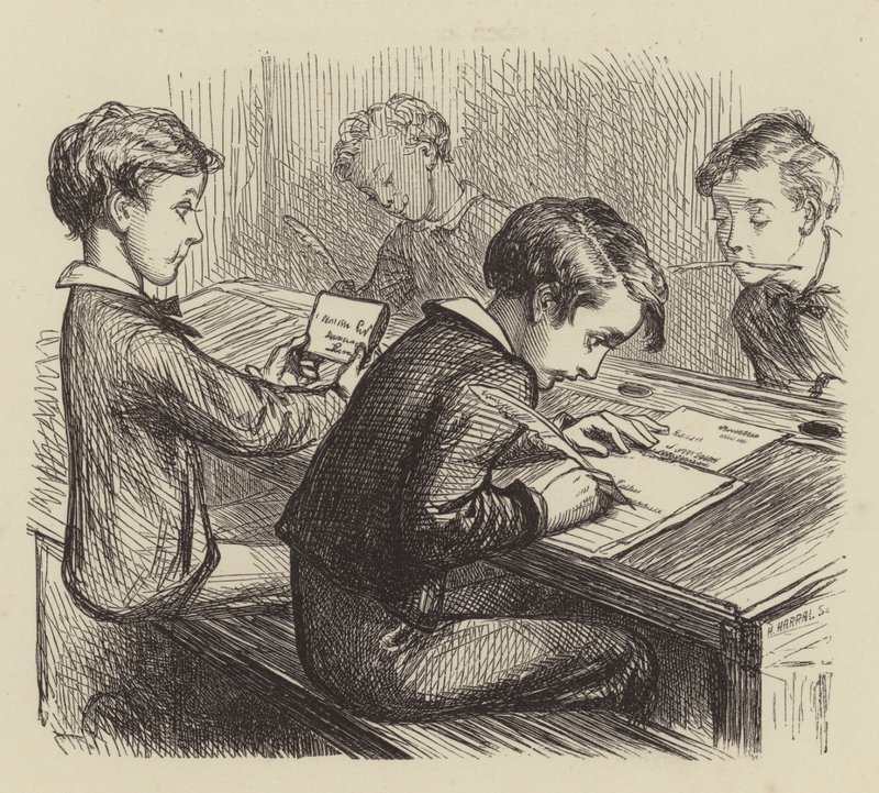 Brevet Hem av after George Housman Thomas