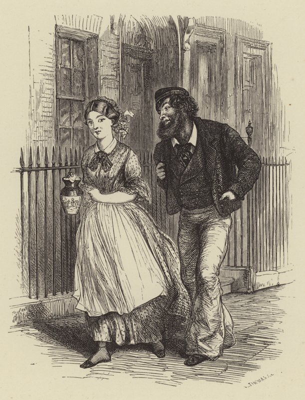 W M Thackerays Ballad Of Eliza Davis av after George Housman Thomas