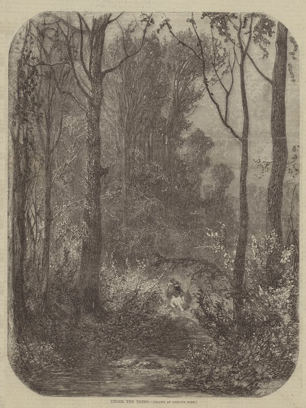 Under träden av Gustave after Dore