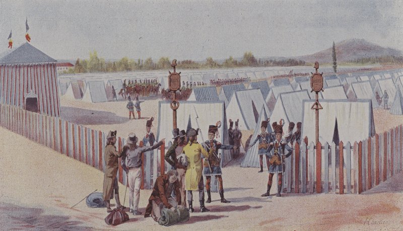 Illustration från Memories of the School of Mars av after Henri Georges Jacques Chartier
