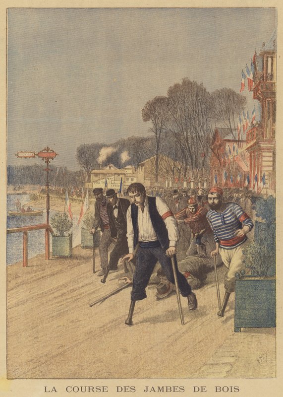 Amputerade ras av after Henri Meyer