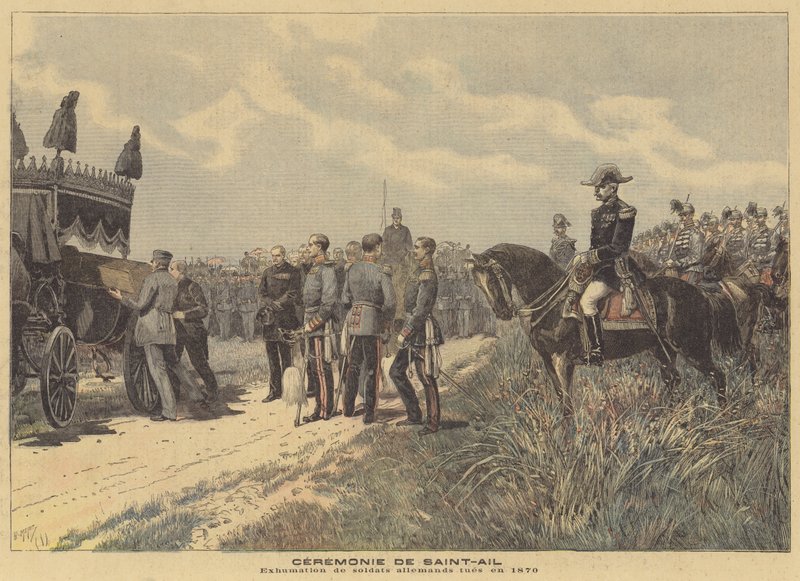 Ceremoni i Saint-Ail av after Henri Meyer